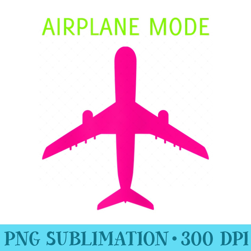 Airplane Mode Travel For Vacation Holiday Flying - PNG Download Design - Easy-To-Print And User-Friendly Designs