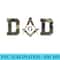 Masonic Dad, Fathers Day Camo Freemason T - PNG Download Graphic - Unleash Your Inner Rebellion