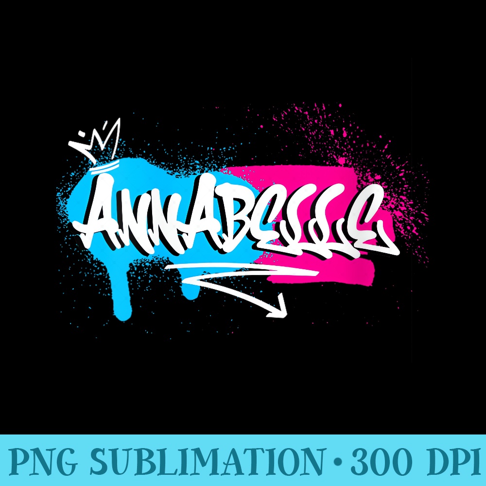 Woman Girls Funny Humour Idea First Name for Annabelle - Shirt Vector Illustration - Revolutionize Your Designs