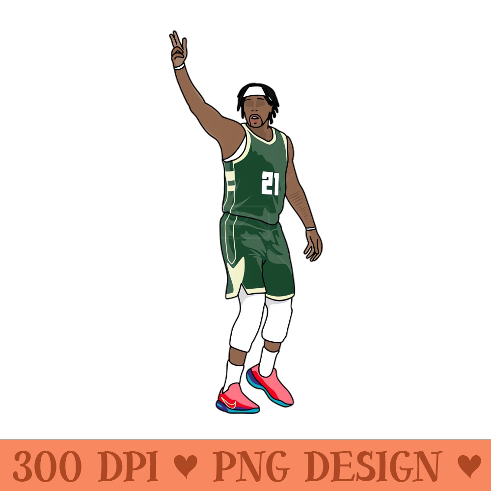 Jrue the three - Digital PNG Artwork - Bring Your Designs to Life