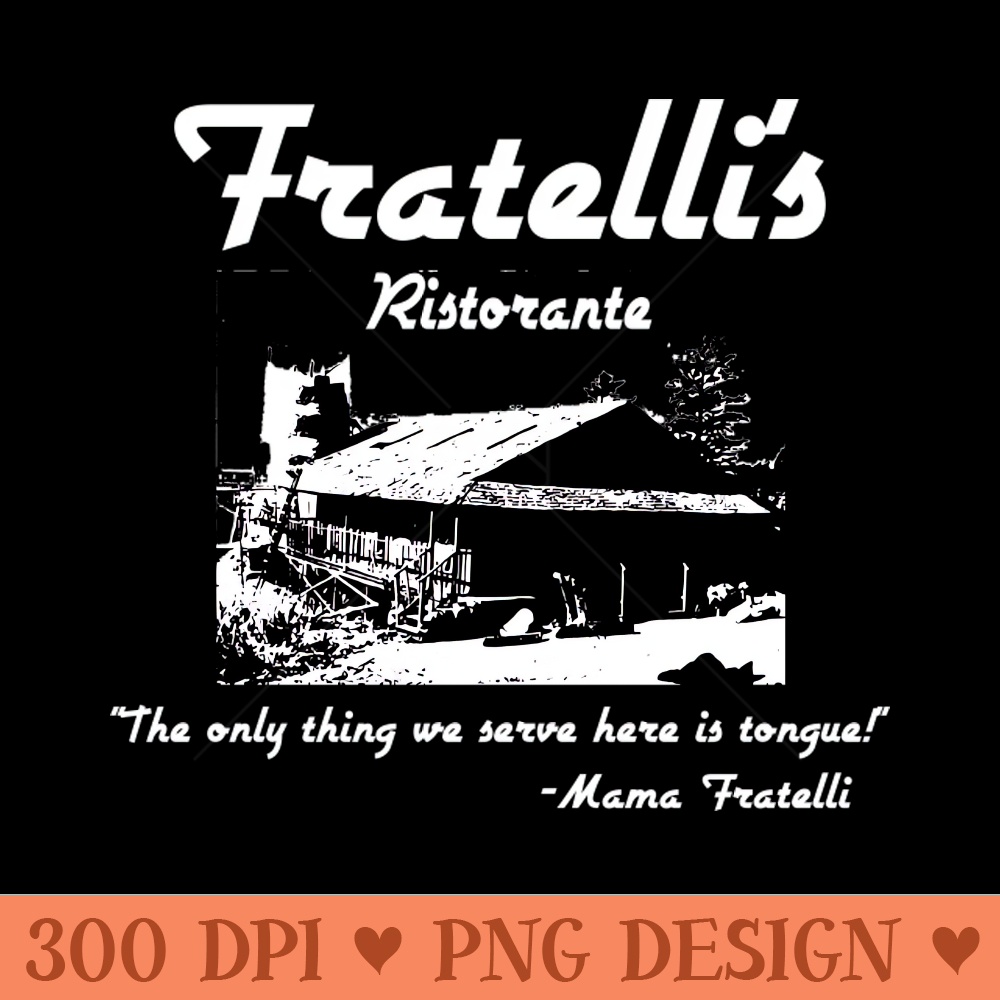 Fratelli's Restaurant - Vector PNG Clipart - Versatile And Customizable Designs