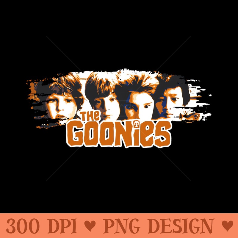 goonies squad kids - Ready To Print PNG Designs - Trendsetting And Modern Collections