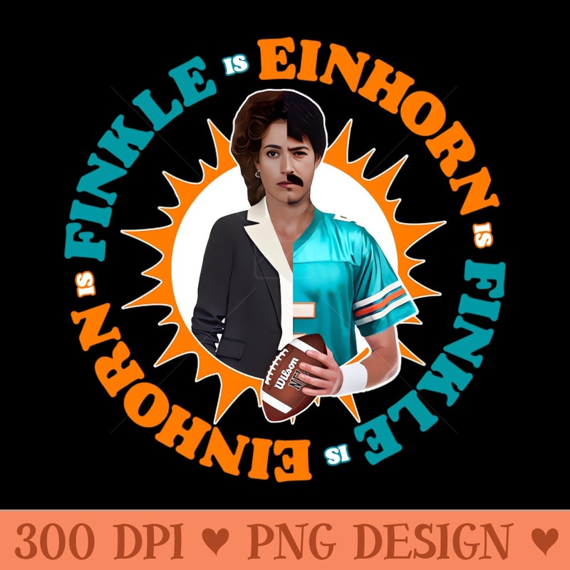 Finkle is Einhorn, Einhorn is Finkle - PNG Graphic Resource - Vibrant and Eye-Catching Typography