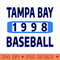 Tampa Bay Baseball Classic - PNG File Download - Vibrant and Eye-Catching Typography