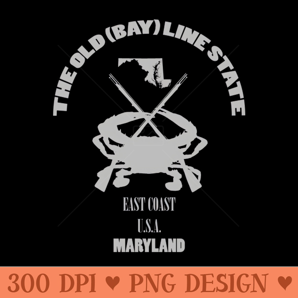 The old bay line shirt - PNG Image File Download - Instantly Transform Your Sublimation Projects