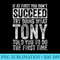 If At First You Dont Succeed Try Doing What Tony - PNG Clipart Download - Unique And Exclusive Designs