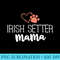 Irish Setter Mama Dog Owner For Women Mother - PNG File Download - Spice Up Your Sublimation Projects