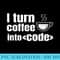 Web Developer Website Programmer Coder Coffee Lover - Transparent PNG File - Instant Access To Downloadable Files
