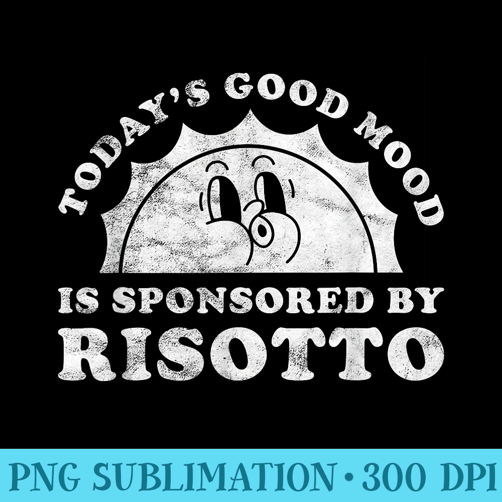 Funny Cute Retro Vintage Risotto - PNG Picture Download - Premium Quality PNG Artwork