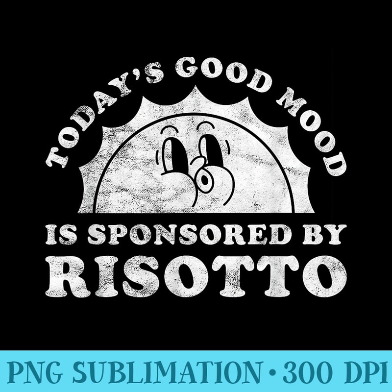 Funny Cute Retro Vintage Risotto - PNG Picture Download - Premium Quality PNG Artwork