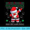 Dabbing Santa Photographer Christmas Ugly Camera - PNG Image Free Download - Perfect for Sublimation Art