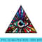 Illuminati Illuminati Eye Stained Glass Women Men - High Resolution PNG Image - High Resolution And Print-Ready Designs