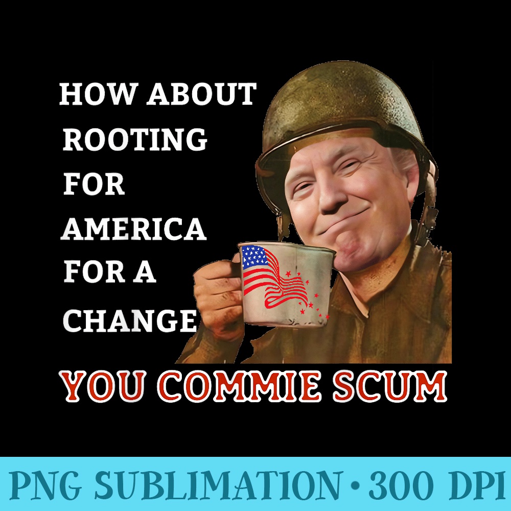 How About Rooting For America - Download PNG Illustration - Boost Your Success with this Inspirational PNG Download