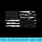 American Flag Woodworking Carpenter Wood Working - Download High Resolution PNG - Limited Edition And Exclusive Designs