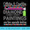 Womens Collecting and Completing Diamond Paintings - PNG Image File Download - Transform Your Sublimation Creations