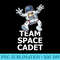 Team Space Cadet Fun Dazed Astronaut for Tired Parent - High Resolution PNG Resource - High Resolution And Print-Ready Designs