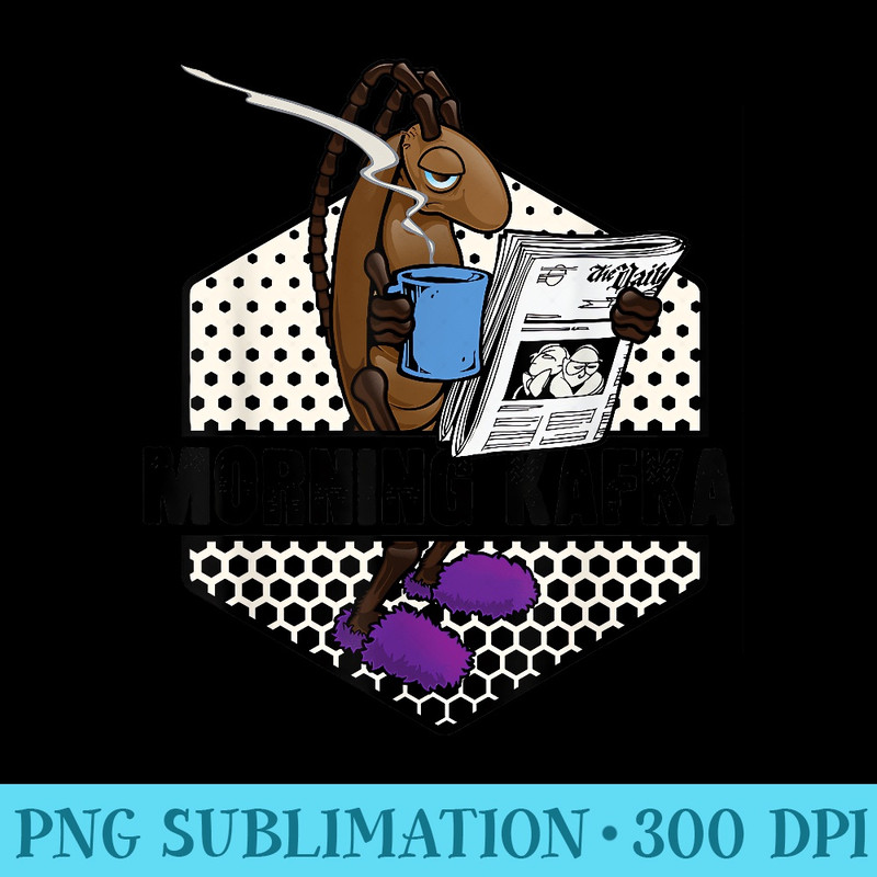 Kafka Meme Cute Cockroach Morning Brew Metamorphosis - High Resolution PNG Clipart - Trendsetting And Modern Collections