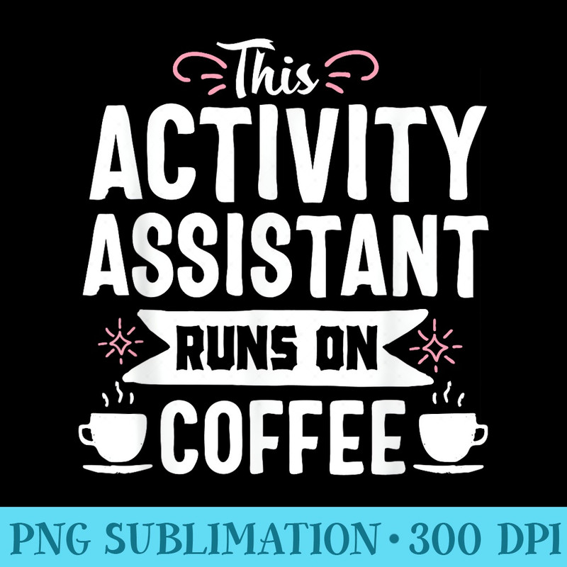 Activity Assistant Coffee Lover Activities Job Title - Download PNG Artwork - Revolutionize Your Designs