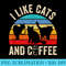 I Like Cats and Coffee Caffeine Cat - Download High Resolution PNG - Unleash Your Creativity