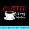 Coffee Is My Valentines Day Red Heart Coffee Lovers - Download Transparent Shirt - Vibrant and Eye-Catching Typography