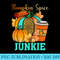 Pumpkin Spice Junkie Pumpkin Spice Latte Leopard Pumpkin - PNG Clipart Download - Unleash Your Creativity