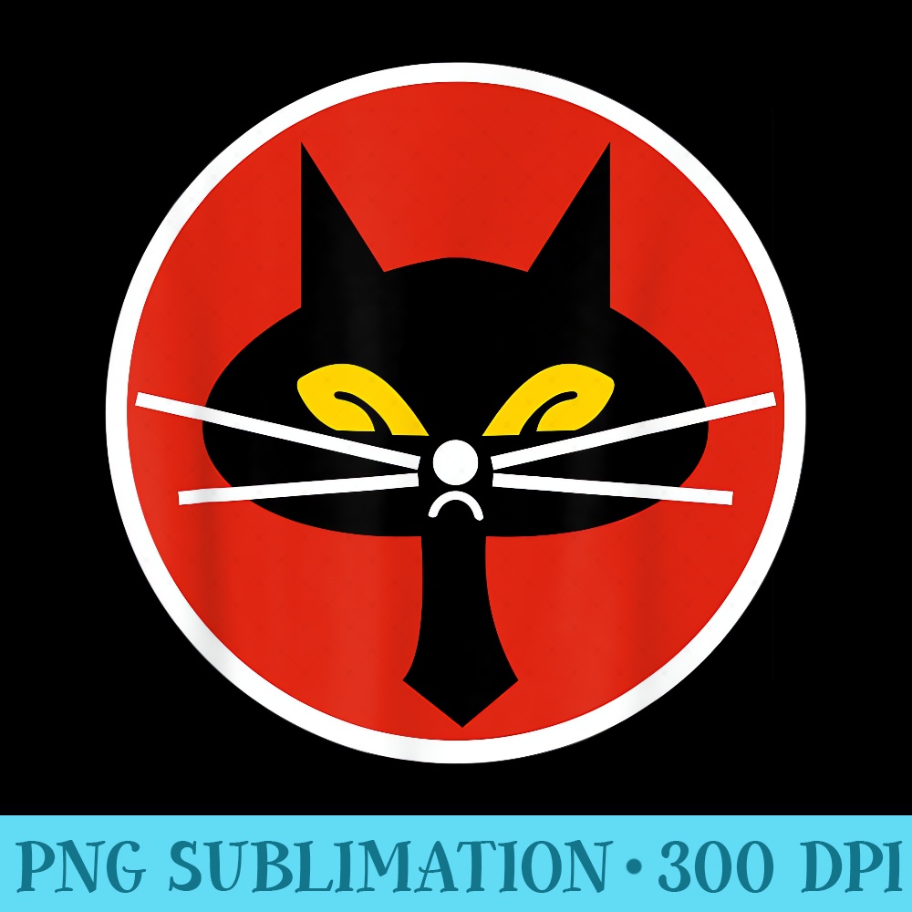 Black Cat Squadron Taiwanese U2 Spy Plane Emblem - Trendy PNG Designs - Create with Confidence