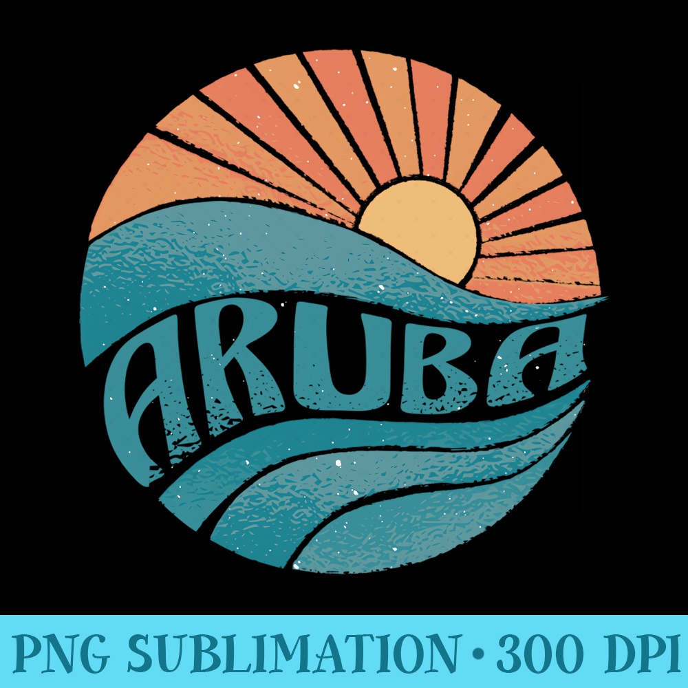 Aruba Vacation Beach Tropical Vibes Aruba Sweatshirt - Trendy PNG Designs - Unlock Vibrant Sublimation Designs