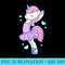 Cute Kawaii Unicorn Ballerina In Tutu Ballet Dancer - Download Shirt PNG - Perfect for Sublimation Art
