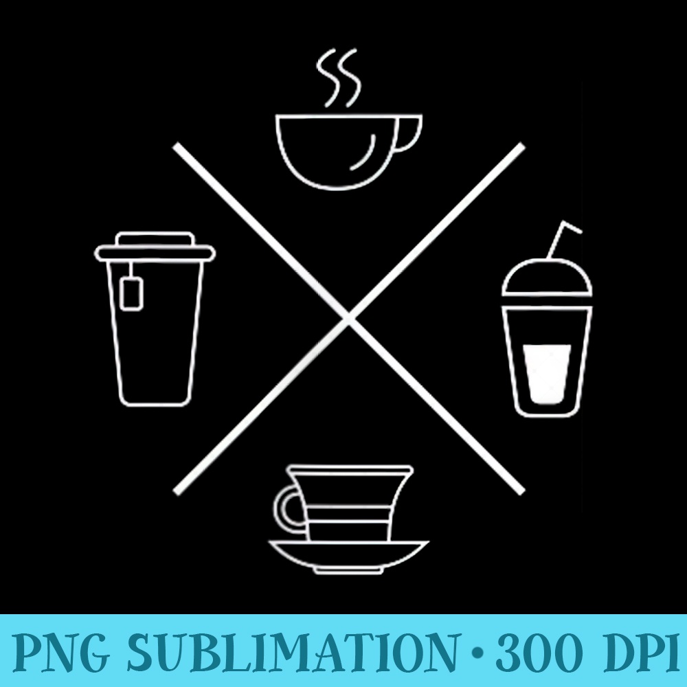 Barista Coffee Espresso Cappuccino Coffee Maker - PNG Download Artwork - Eco Friendly And Sustainable Digital Products