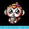 Cute Monkey Bubble Tea Anime Kawaii Milk Tea - PNG Download Resource - Versatile And Customizable Designs