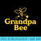Grandpa Bee Matching Family Bumblebee Birthday Party - PNG Download Clipart - Add a Festive Touch to Every Day