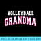 Volleyball Grandma Mothers Day Idea Tshirt - Transparent Shirt Design - Unlock Vibrant Sublimation Designs