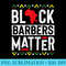 Black Month Barbers Matter History African - Transparent PNG Clipart - Eco Friendly And Sustainable Digital Products