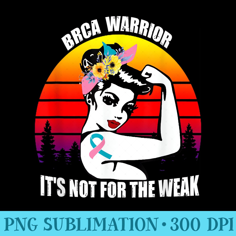 Funny BRCA warrior awareness - High Resolution PNG Clipart - Perfect for Creative Projects