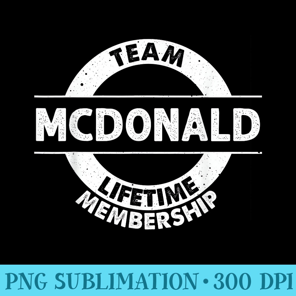 MCDONALD Funny Surname Family Tree Birthday Reunion - PNG Picture Download - Defying the Norms