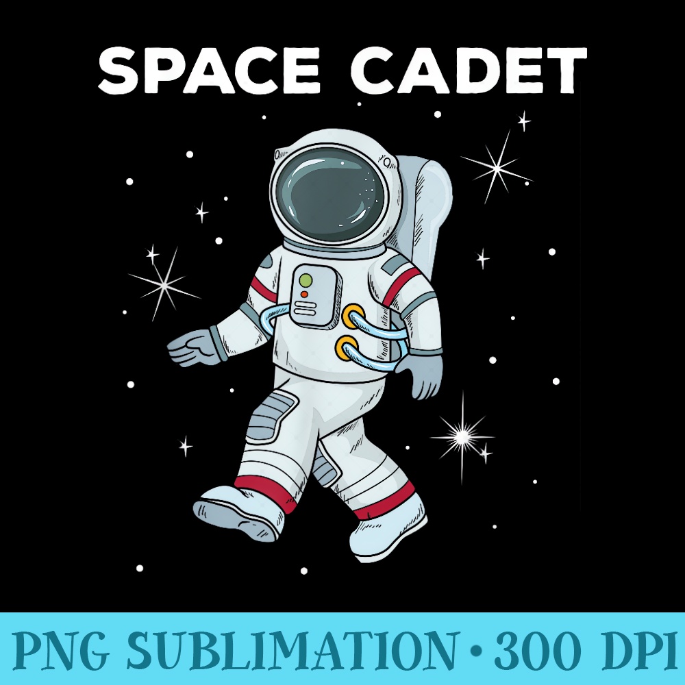 Space Cadet Astronaut T Cute Science Explorer - PNG Design Download - Quick And Seamless Download Process