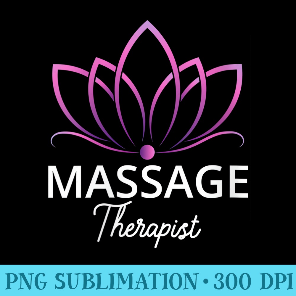s Massage Therapy for Men Massage Therapist - High Resolution PNG File - Bold & Eye-catching