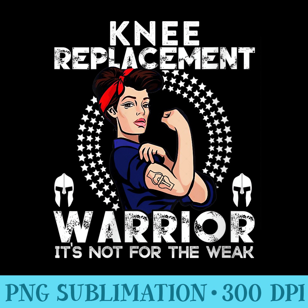 s Knee Replacement women Tshirt Warrior Awareness - Transparent PNG Clipart - Perfect for Creative Projects