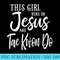 This Girl Runs On Jesus And Taekwondo T Christian - PNG Graphic Design - Unleash Your Creativity