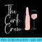 Womens Cork Crew Funny Matching Winery Tour Wine Party Wine Lover - Sublimation templates PNG - Bring Your Designs to Life
