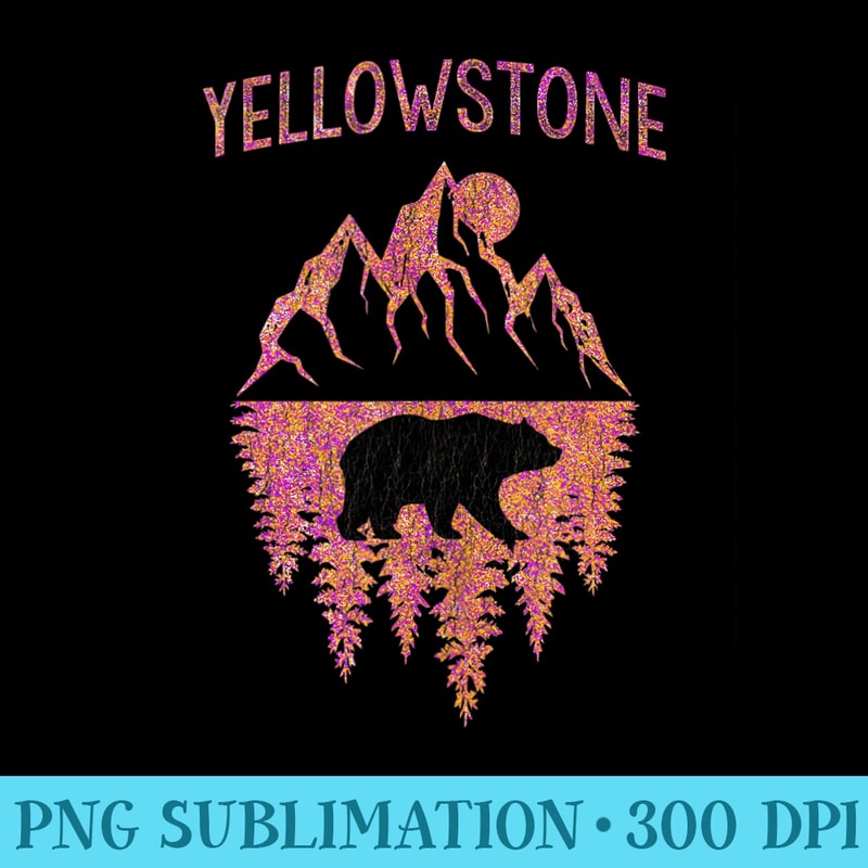 Yellowstone Yellowstone National Park Men - PNG File Download - Instant Access To Downloadable Files