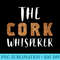 Cork Whisperer Funny for Wine Sommeliers - PNG Download Transparent Background - Versatile And Customizable Designs