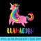Llamacorn Cute Unicorn Llama Animal - PNG Download Icon - Eco Friendly And Sustainable Digital Products