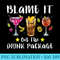 Blame It On The Drink Package Cruise Ship Vacation - PNG Download Website - Boost Your Success with this Inspirational PNG Download