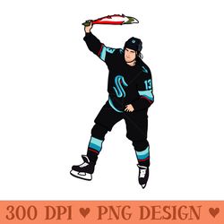 tanev and the salmon - png download with transparent background