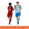 Salah and maguire - PNG download with transparent background - Spice Up Your Sublimation Projects