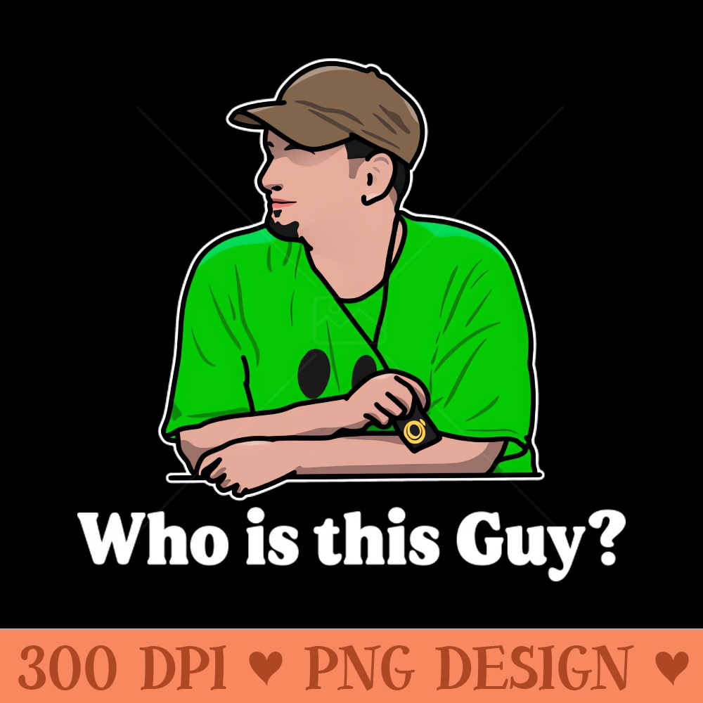 Green guy - PNG Clipart - Unlock Vibrant Sublimation Designs