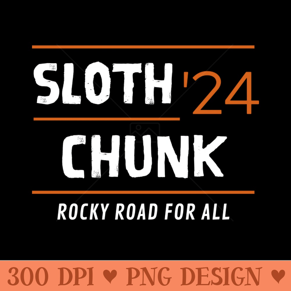 Goonies Sloth Chunk 224 - PNG download - Eco Friendly And Sustainable
