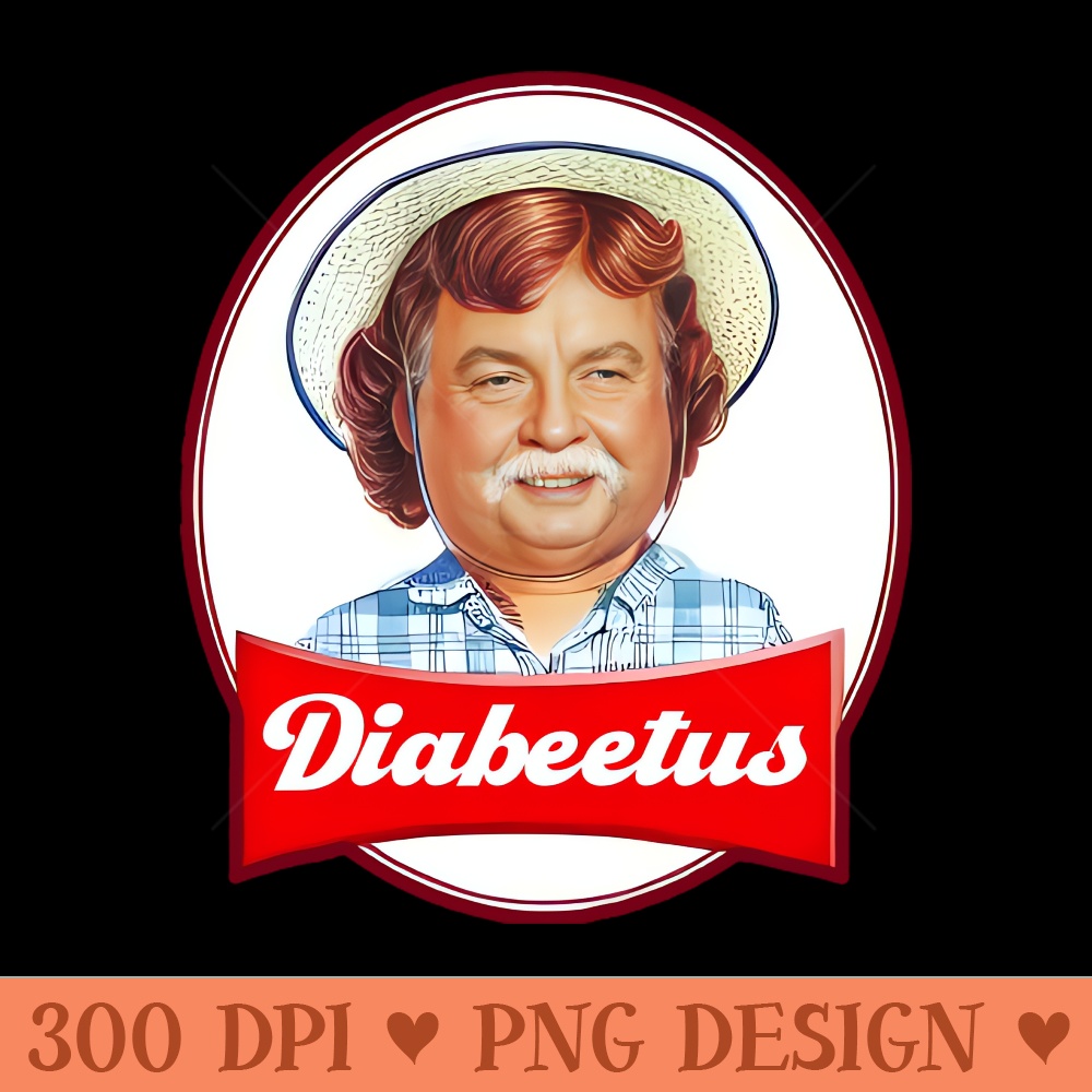 DIABEETUS Fresh Art - High Quality PNG Files - Bring Your Designs to Life