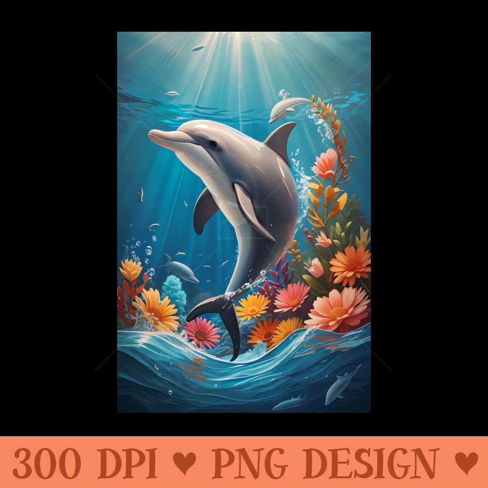 Dolphin - Transparent PNG Resource - Perfect for Creative Projects